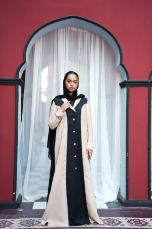 Baby Pink Designer Abaya